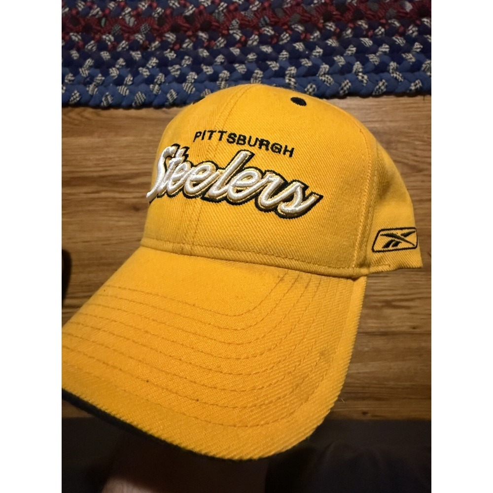 Pittsburgh Steelers Reebok Hat NFL Strapback Cap‎